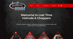 Desktop Screenshot of losttimehotrods.com